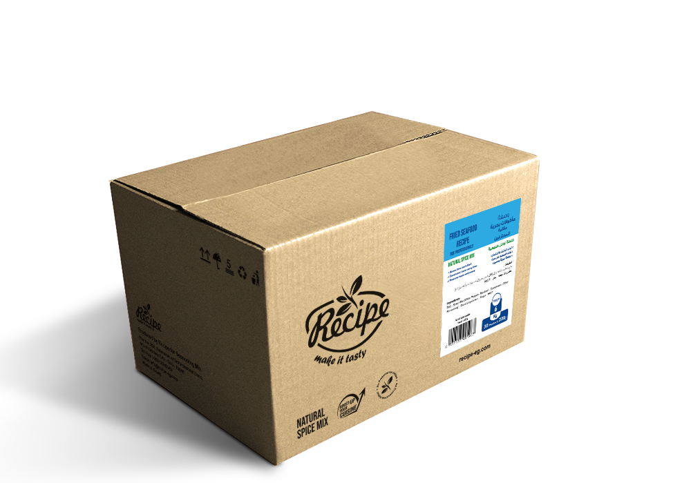 Fried Seafood Recipe 6 Kg (30 PCS × 200 gm)